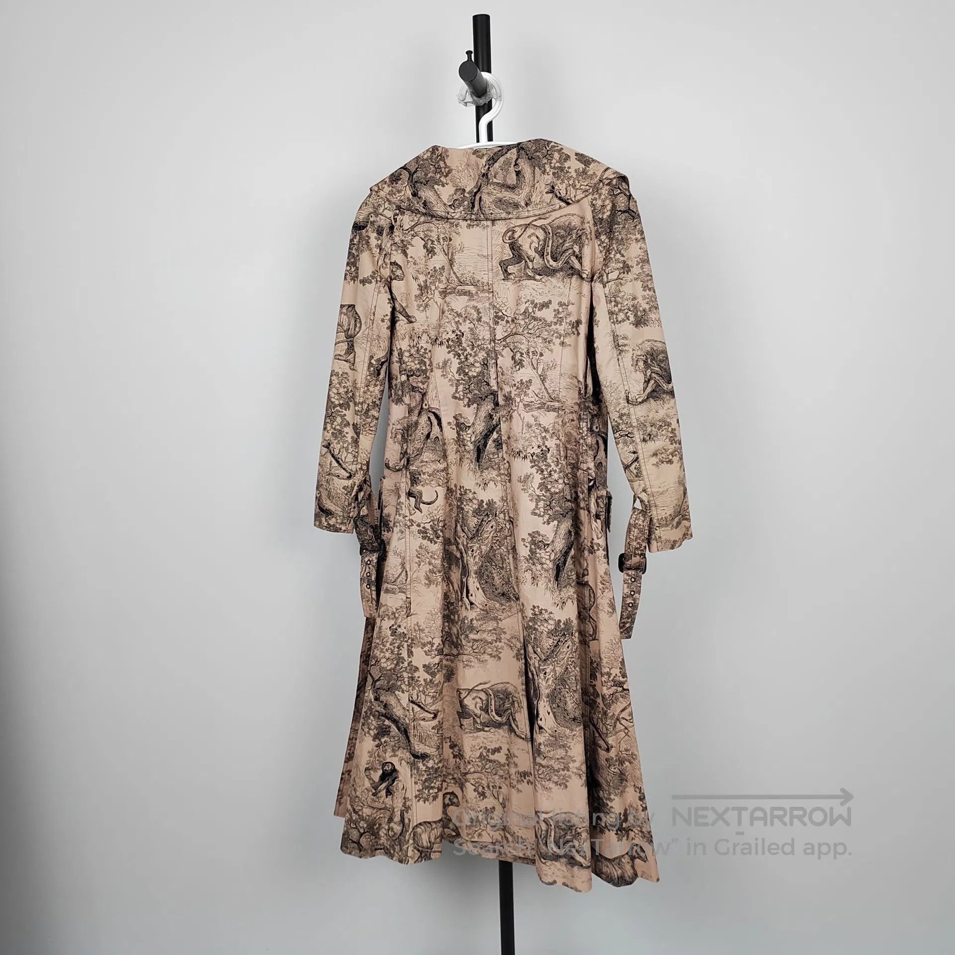 Dior Dior Jungle Zoo Series Brown Embroidered Windbreaker| Size XXS / US 00 / IT 34 - 2 Thumbnail