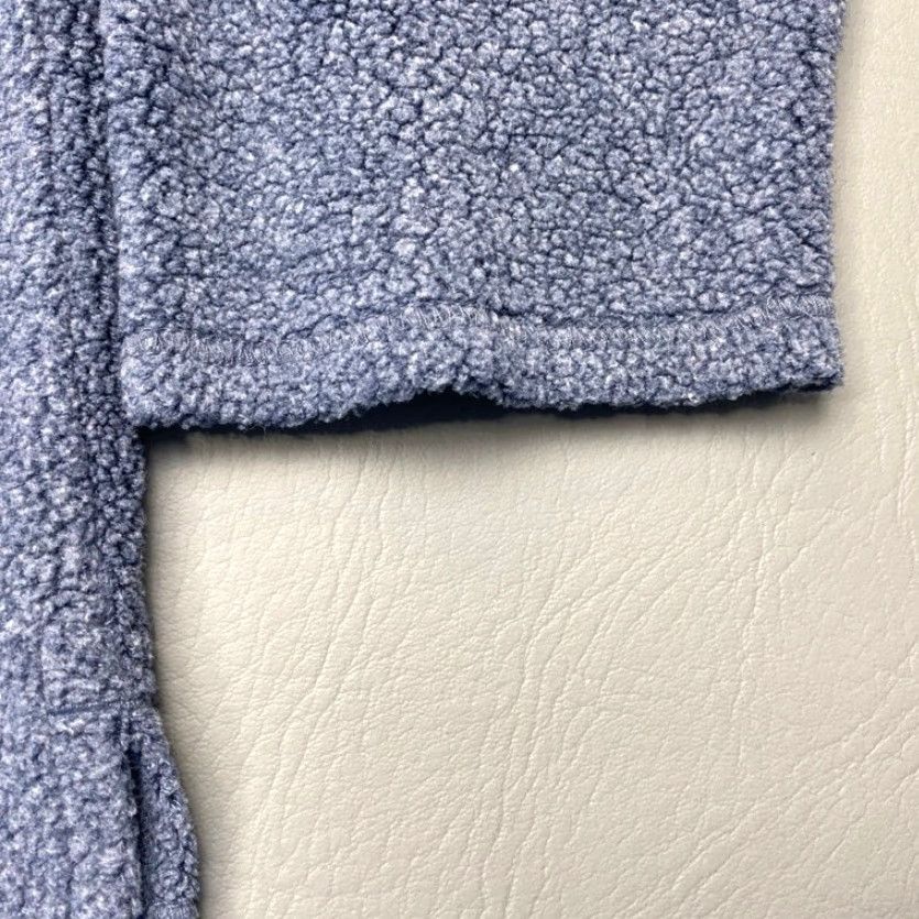 Vintage LL Bean Sweater Shirt 518497 Womens XL Tumbled Sherpa Crew Fleece Pullover Blue Size XL / US 12-14 / IT 48-50 - 3 Thumbnail