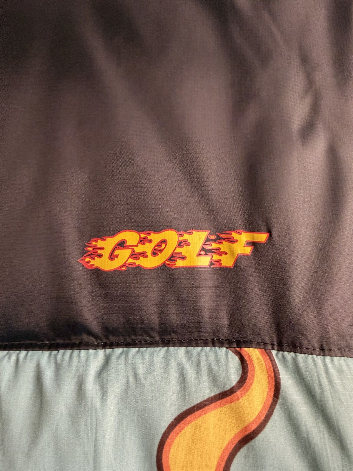 Golf Wang Golf Wang Flame Puffer Jacket OG Blue Flame TylerTheCreator Size US L / EU 52-54 / 3 - 4 Thumbnail