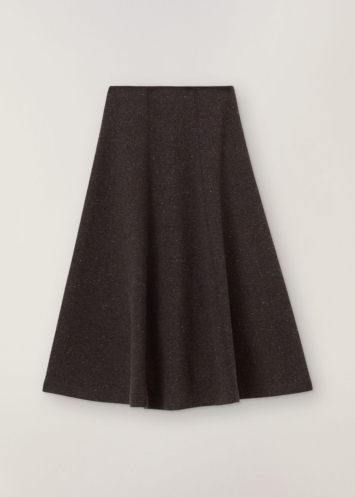 image of Loro Piana O1Loc1C0224 Baby Cashmere Skirt In Black, Women's (Size 34)