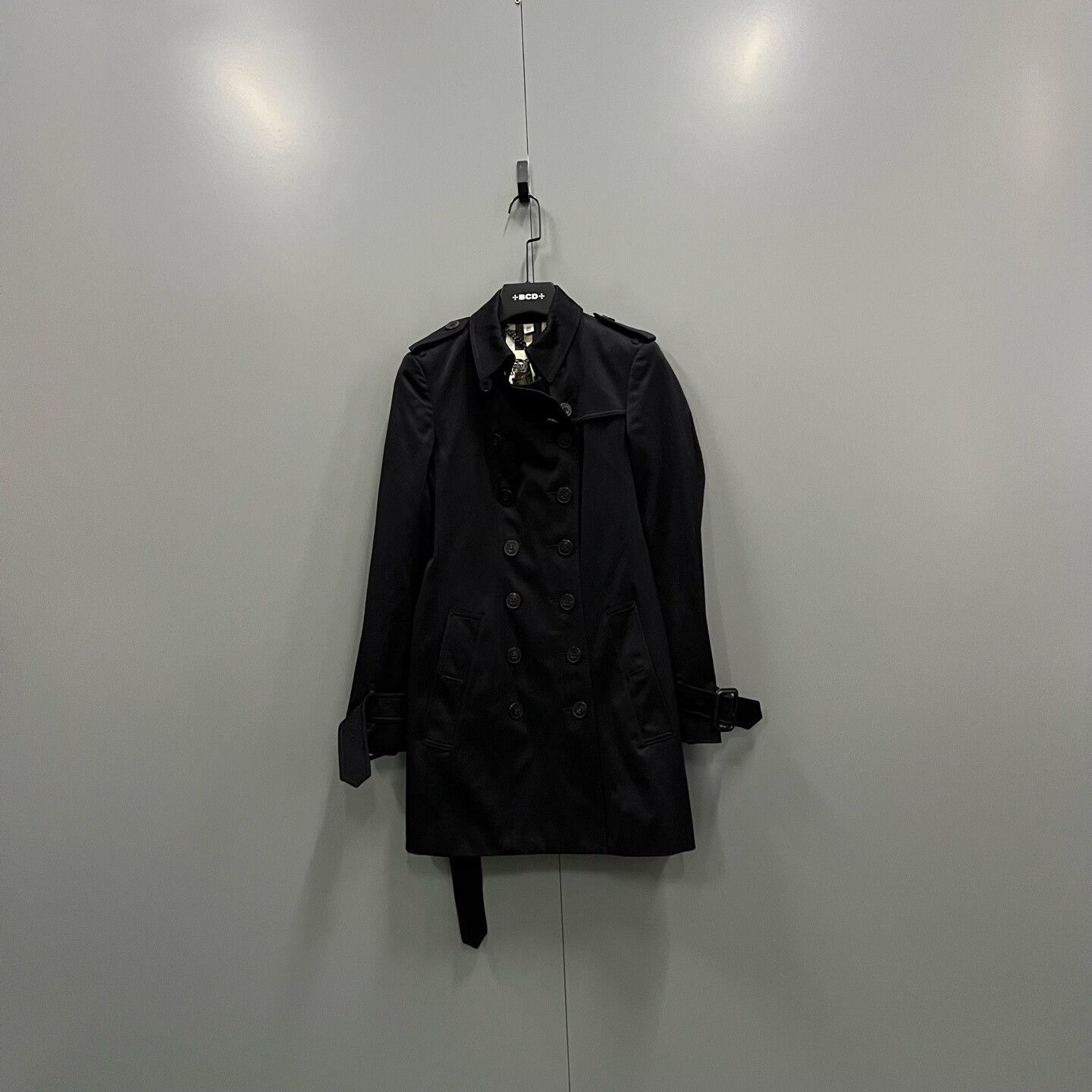 Burberry Burberry Black Coat it_38 Women Size XS / US 0-2 / IT 36-38 - 1 Thumbnail