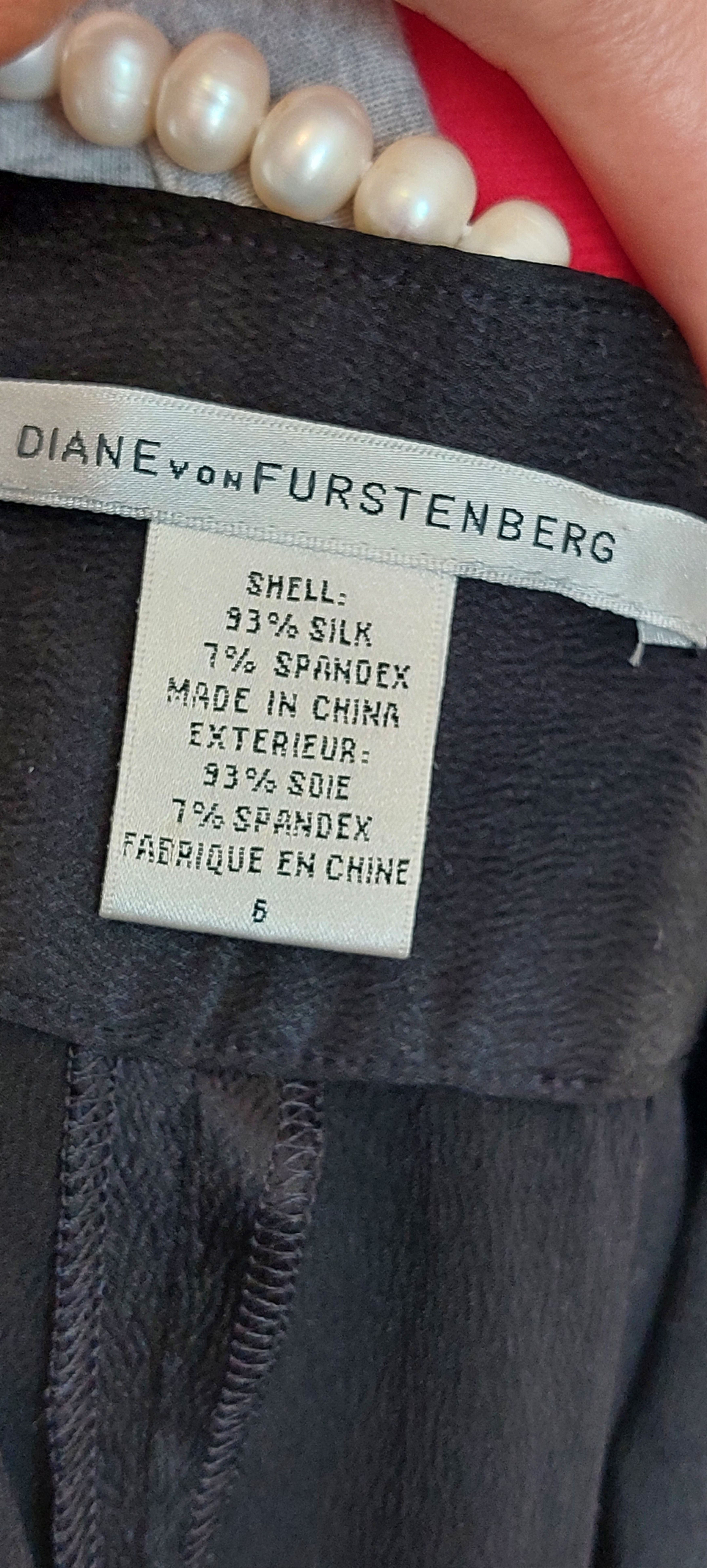 Diane von Furstenberg Harem Pants Black 2000s – Diane von Furstenberg Size 27" / US 4 / IT 40 - 10 Thumbnail