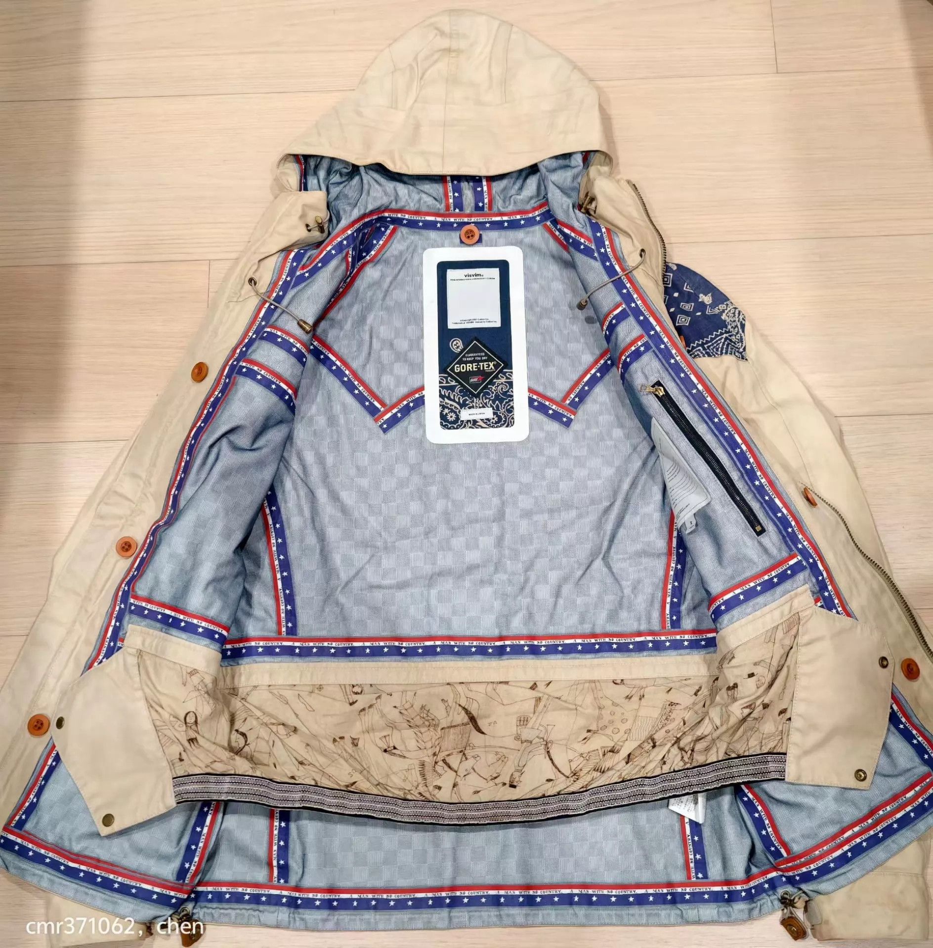 Visvim VISVIM 14 ICT OGLALA Parka 3L Gore-Tex 9/10 Size 2 PL MUD Size US M / EU 48-50 / 2 - 4 Thumbnail