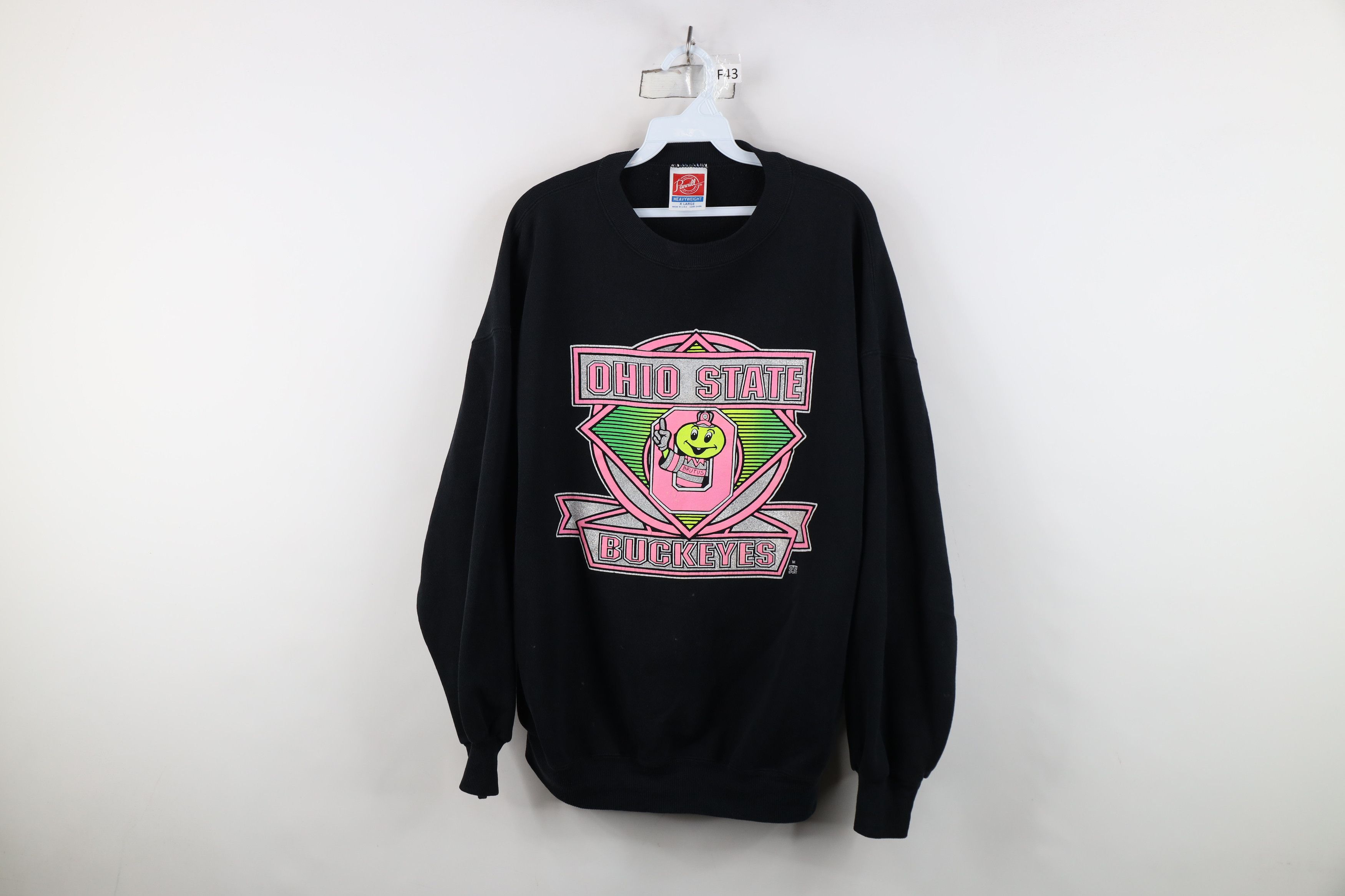 Vintage Vintage 90s Brutus Ohio State University Sweatshirt USA Size XL / US 12-14 / IT 48-50 - 1 Thumbnail