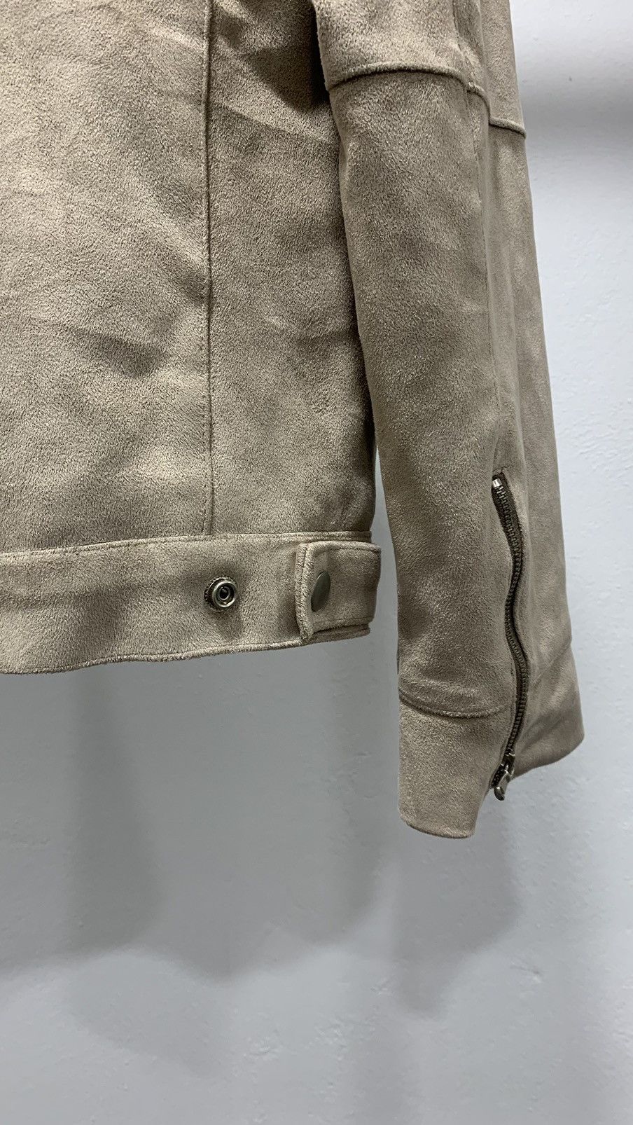 Japanese Brand 🚨FINAL DROP🚨 Comma Homme Suede Casual Crop Jacket Size US M / EU 48-50 / 2 - 8 Thumbnail