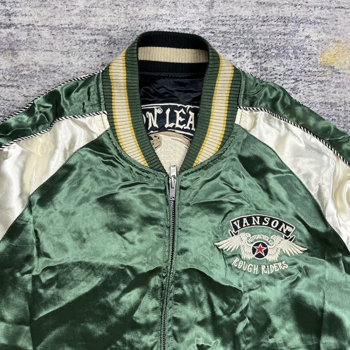 Vanson Leathers Vanson reversible rayon souvenir sukajan jacket Size US XL / EU 56 / 4 - 10 Thumbnail
