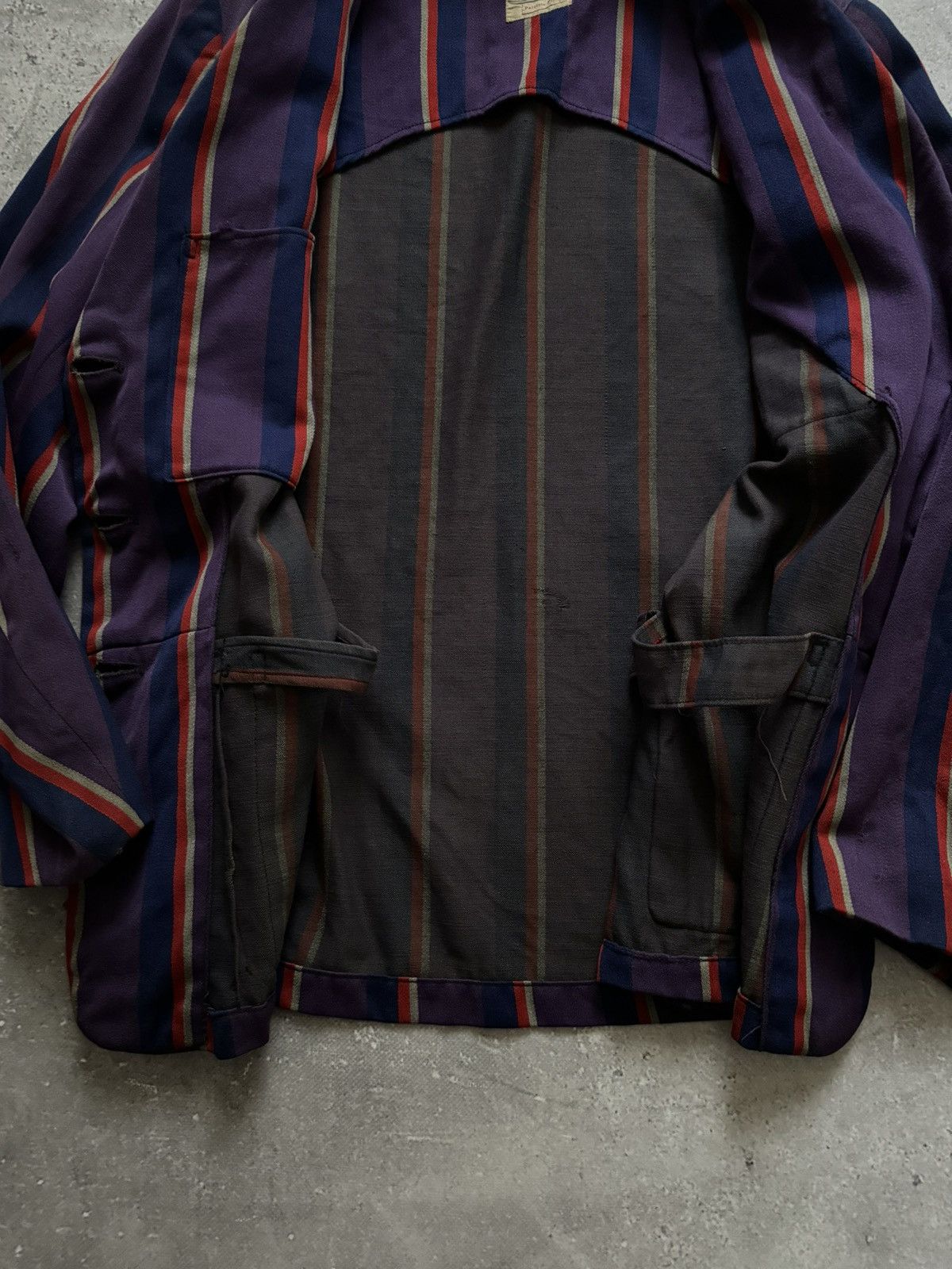 Other 1940s Cambridge University Striped Boating Wool Jacket Size US S / EU 44-46 / 1 - 10 Thumbnail