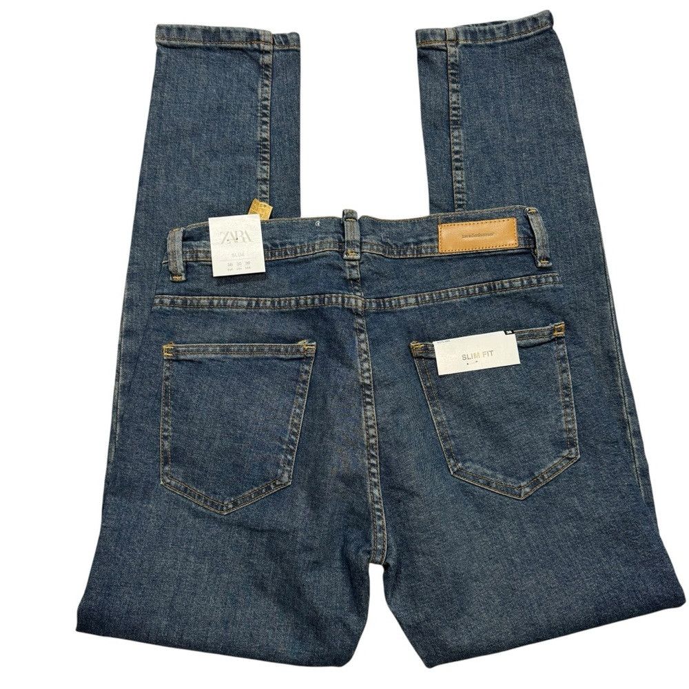 Zara NWT New Zara Basic Slim Fit Jeans Size 30 Size US 30 / EU 46 - 4 Thumbnail