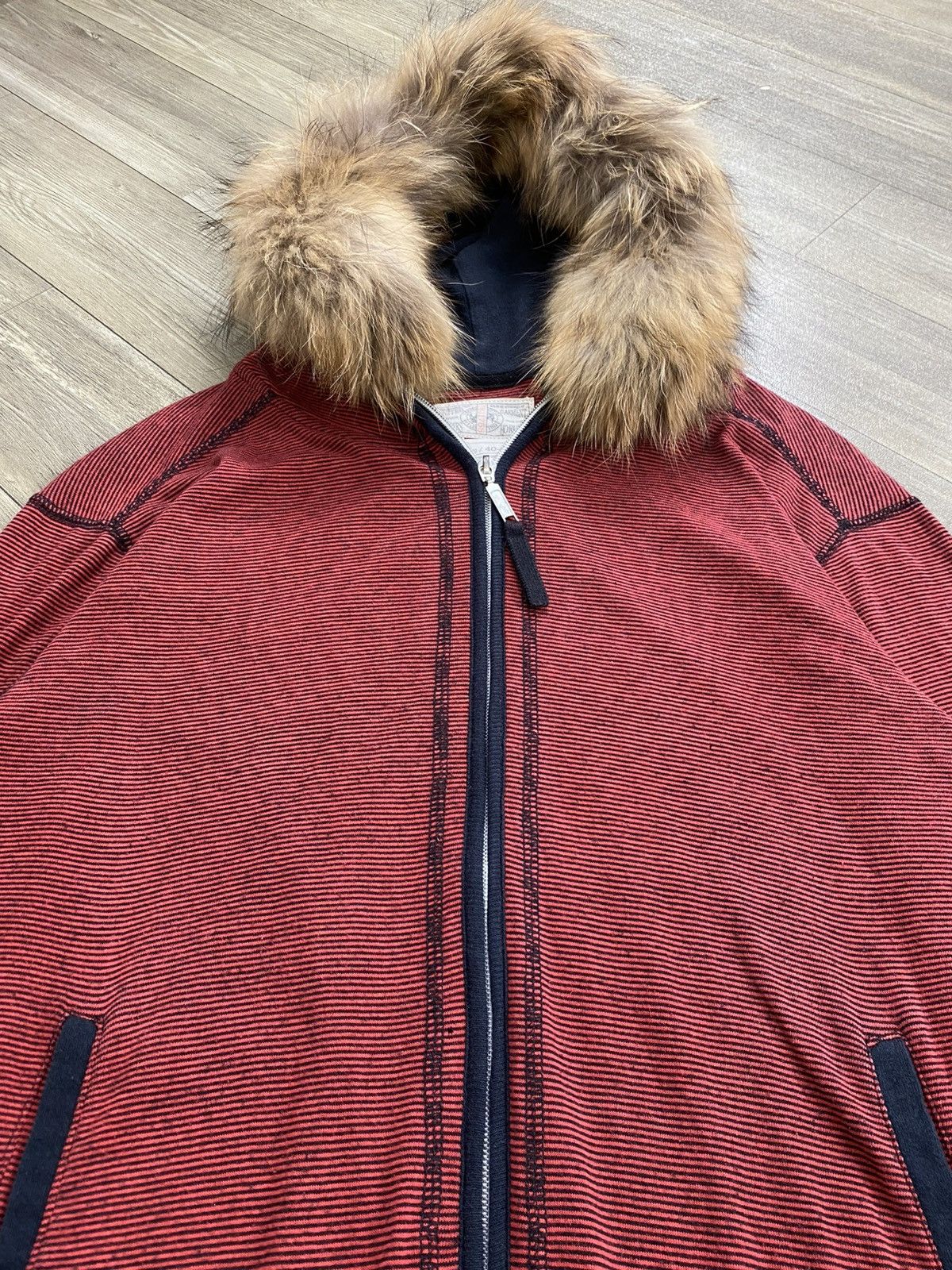 Le Grande Bleu (L.G.B.) Crazy💥 Kurt Cobain Style Ifsixwasnine Lgb Kmrii Fur Hoodie Size US L / EU 52-54 / 3 - 13 Thumbnail