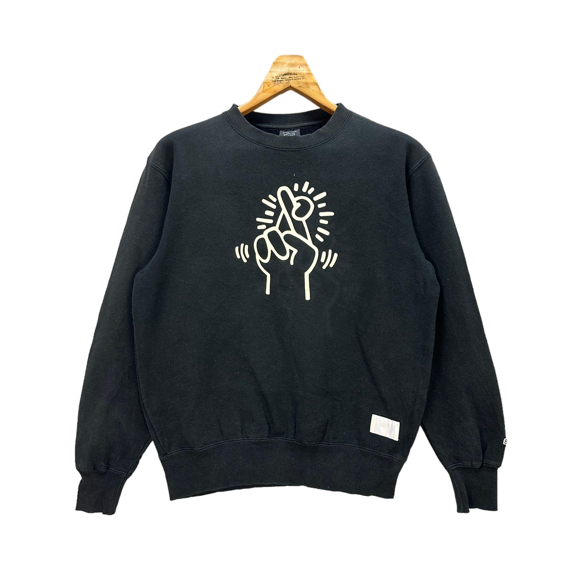 Keith Haring KEITH HARING BIG LOGO SWEATSHIRTS #8583-016 Size US S / EU 44-46 / 1 - 1 Thumbnail