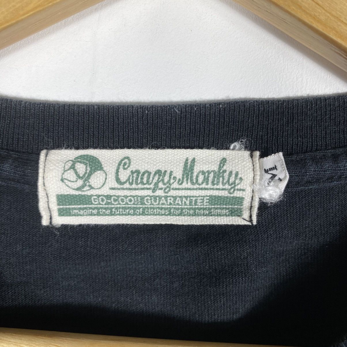 Japanese Brand Japanese Brand CRAZY MONKEY MOTORS Graphic Tee Shirt Size US M / EU 48-50 / 2 - 6 Thumbnail