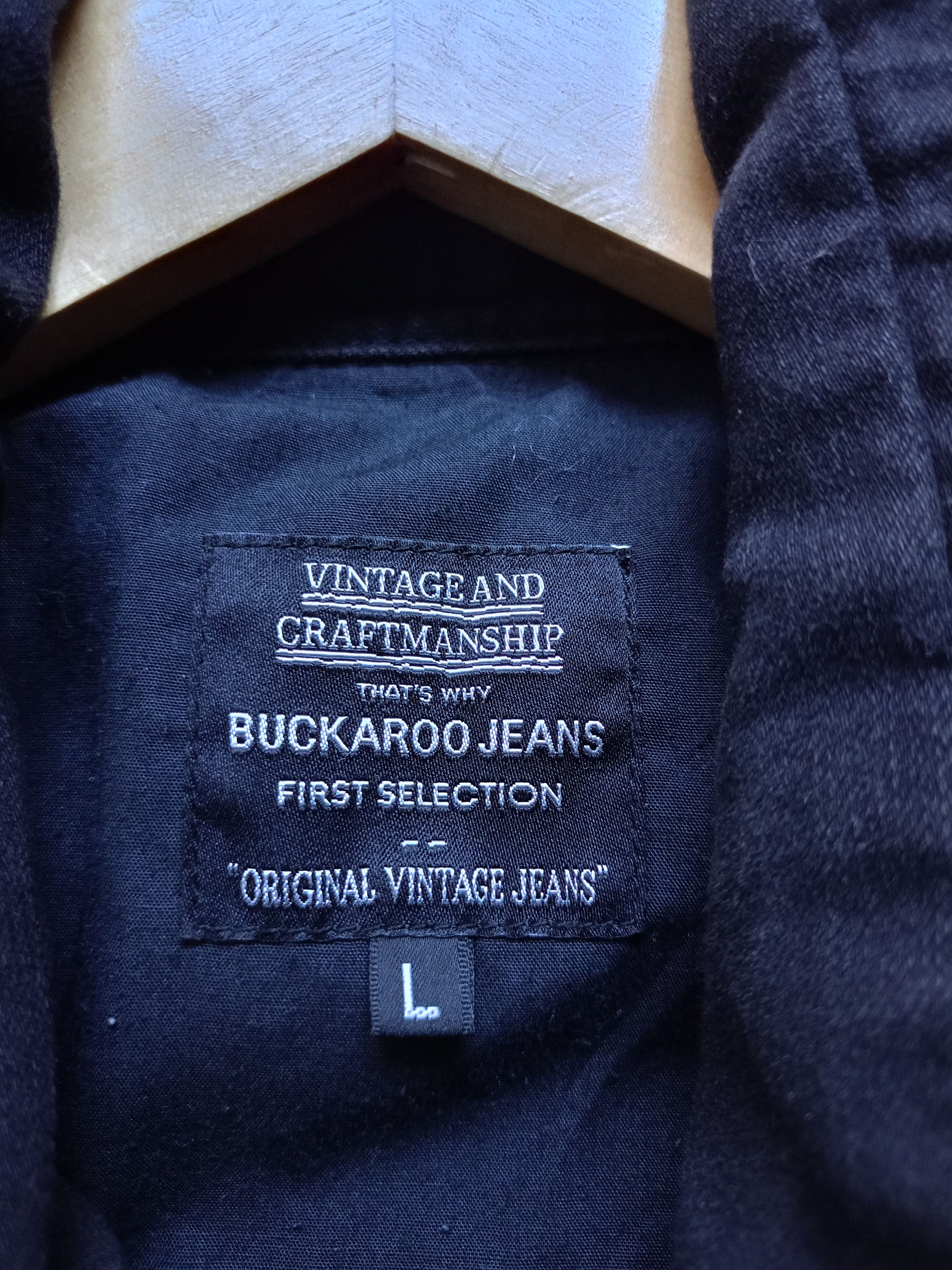 Japanese Brand Buckaroo jeans Waxed Jacket Size US L / EU 52-54 / 3 - 11 Thumbnail