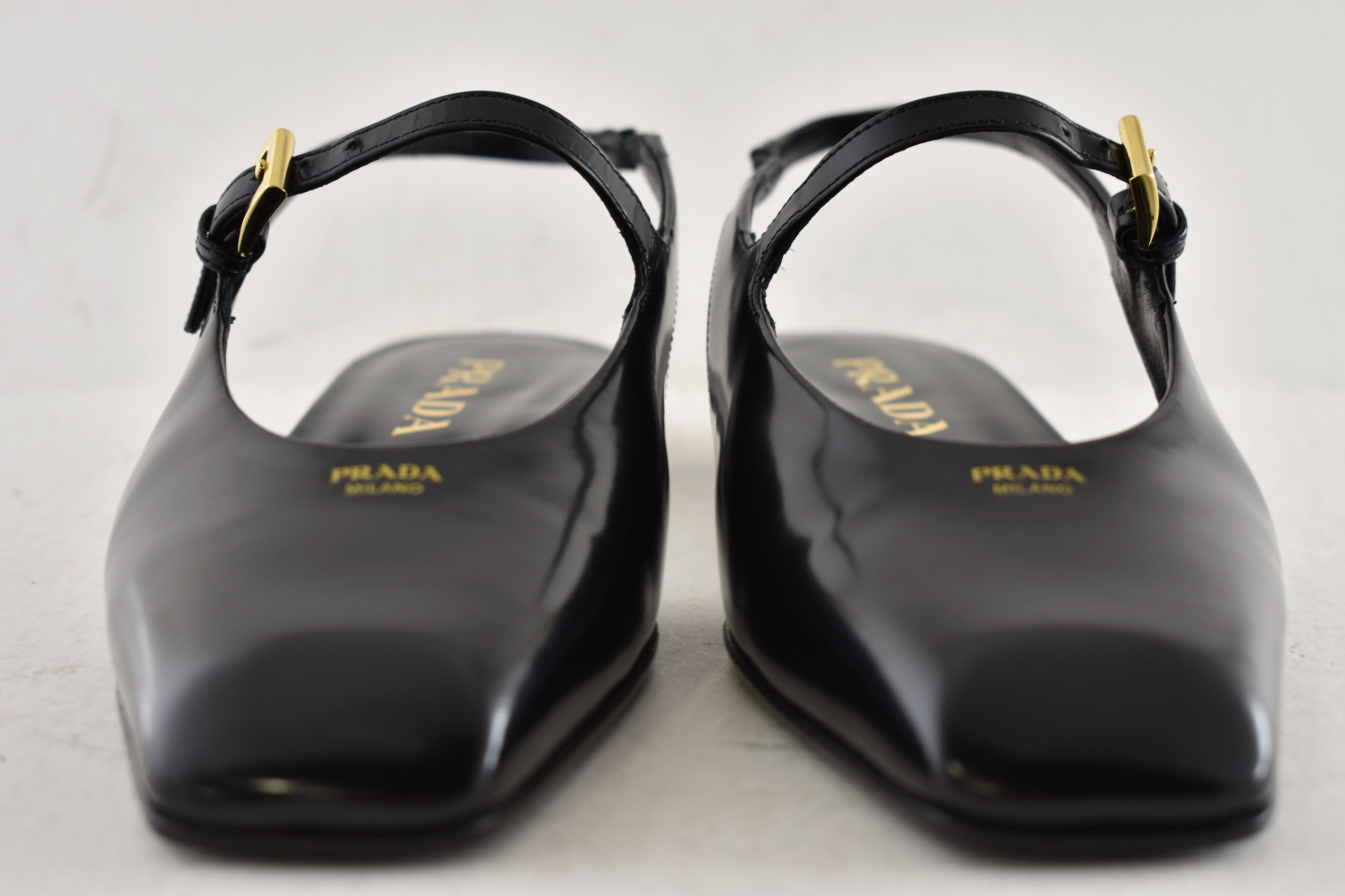 Prada Prada Square Mary Jane Slingback Ballerina Ballet Flat 36 Size US 6 / IT 36 - 10 Thumbnail
