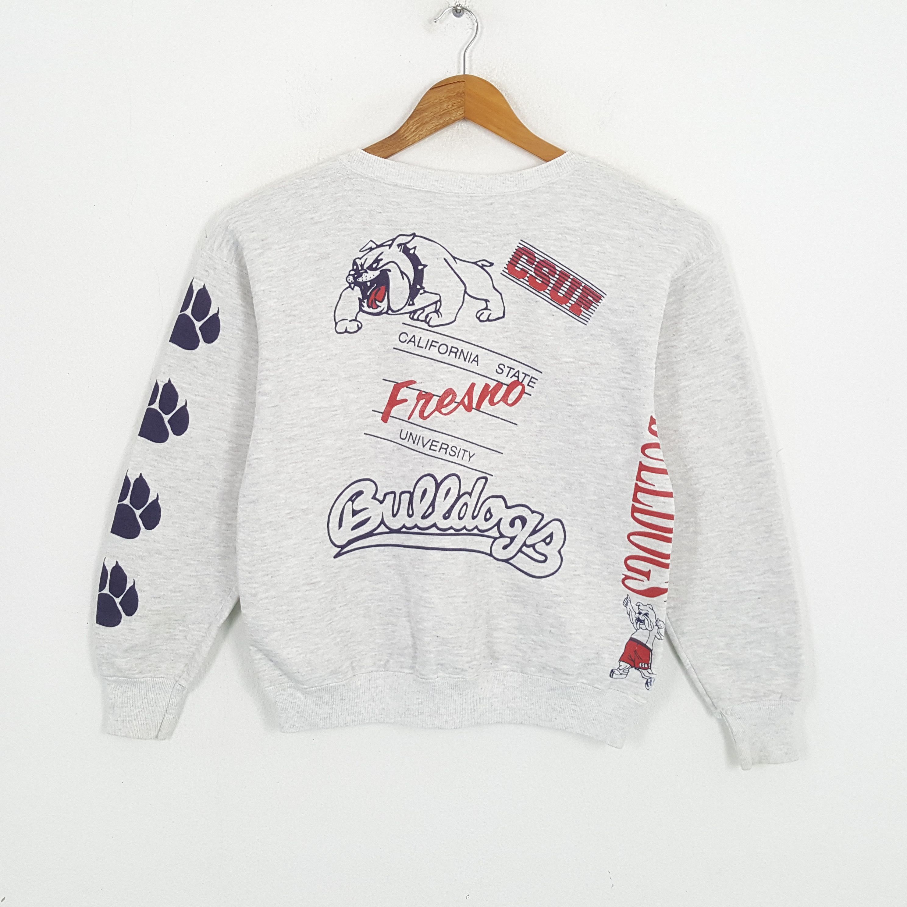 Vintage Vintage FRESNO STATE BULLDOGS LEE Sweatshirt Size US M / EU 48-50 / 2 - 3 Thumbnail