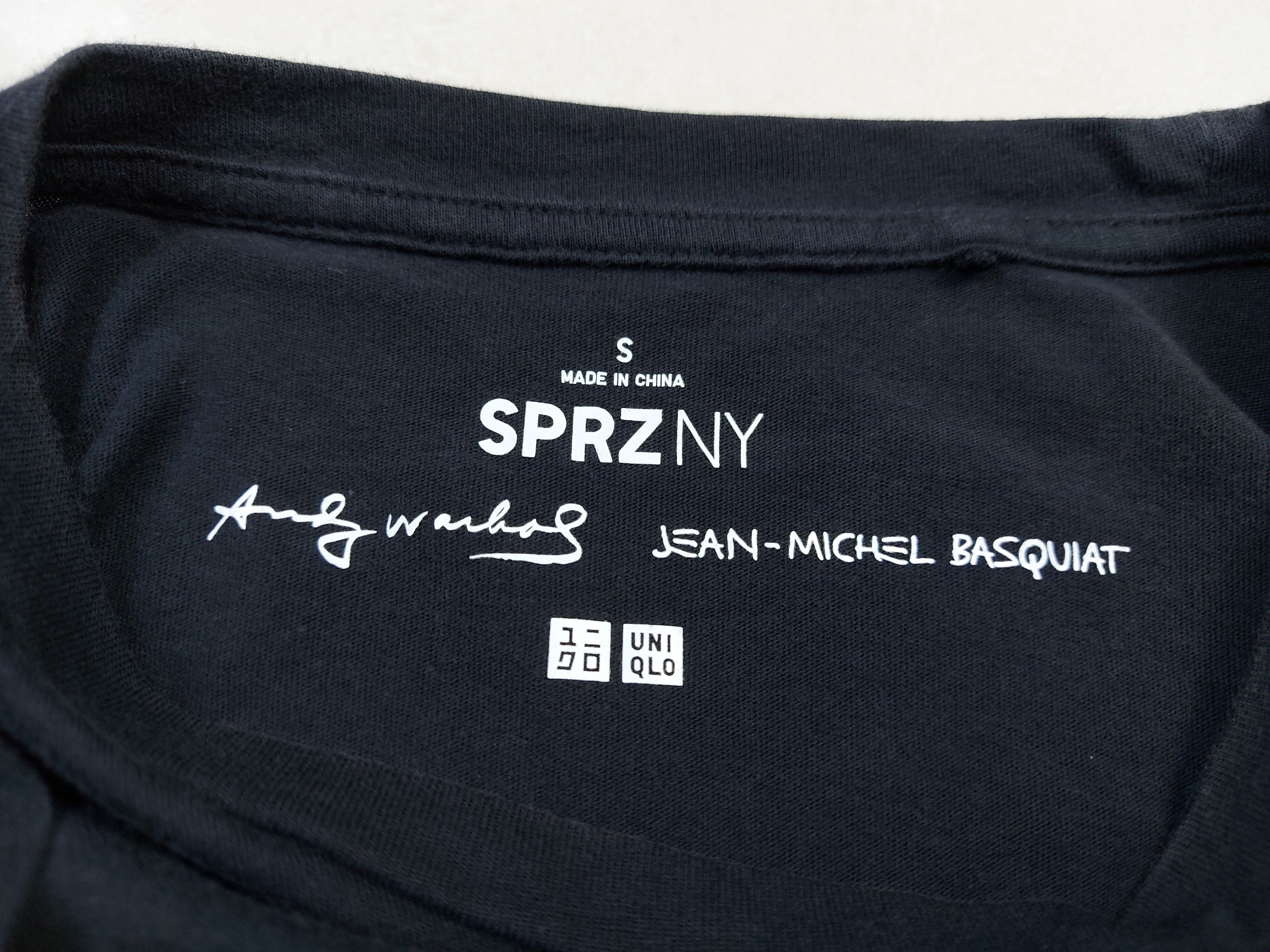 Jean-Michel Basquiat Jean-Michel Basquiat X Andy Warhol Crown MoMA New York TEE Size US S / EU 44-46 / 1 - 8 Thumbnail
