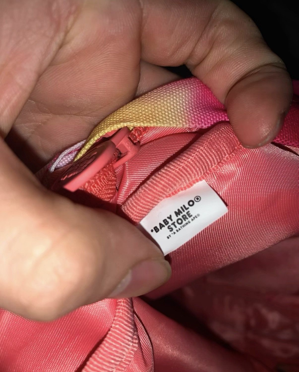 Bape Bape tie-dye camouflage small shark bag Size ONE SIZE - 5 Thumbnail