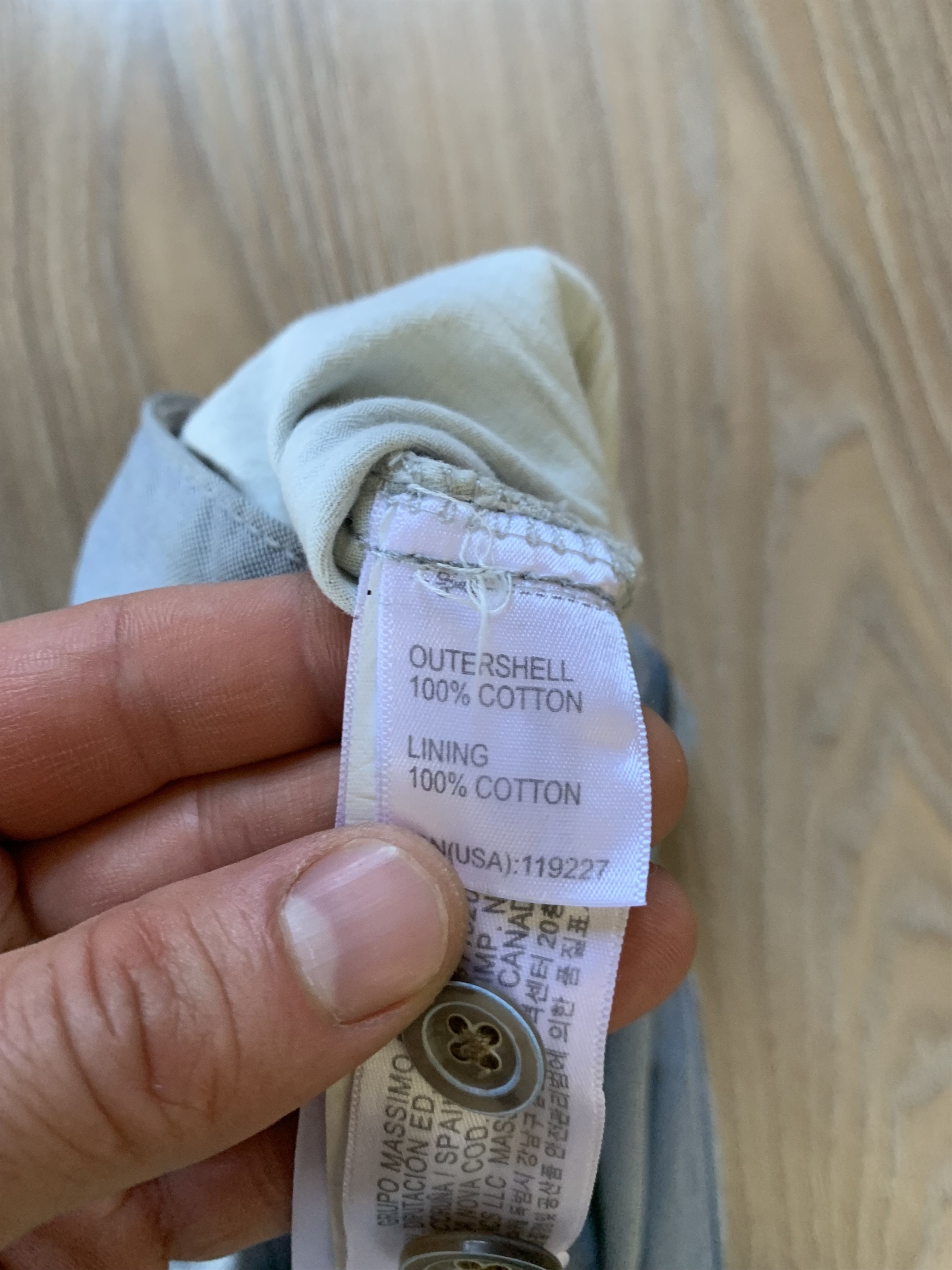Designer Massimo Dutti Casual Cotton Pants Size US 34 / EU 50 - 7 Thumbnail