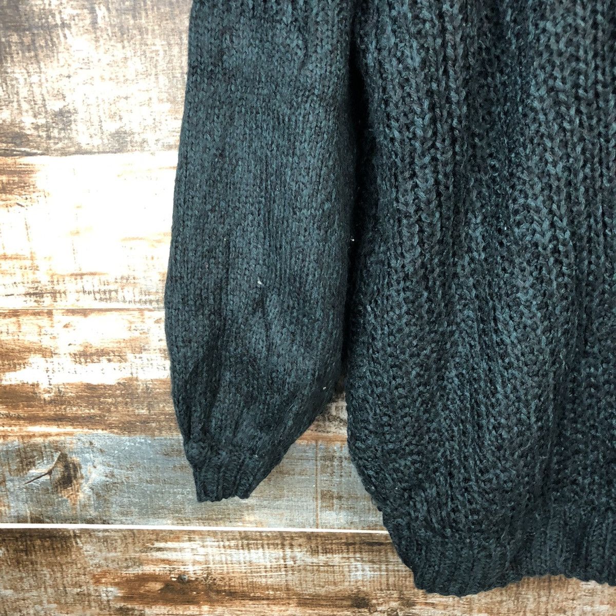 Vintage Page Boy Green Cardigan Knitwear #A2057 Size XL / US 12-14 / IT 48-50 - 16 Thumbnail
