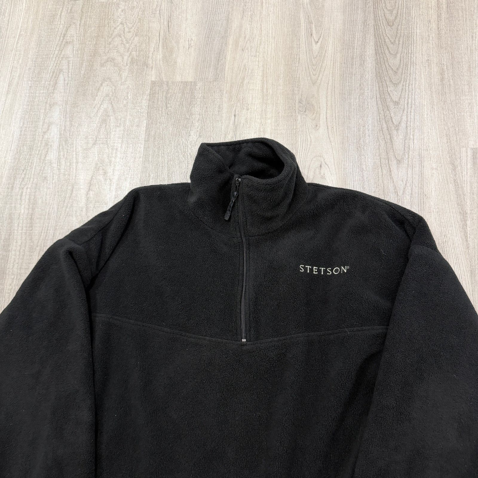 Stetson Stetson 1/4 Zip Fleece Pullover Men's Extra Large Western Size US XL / EU 56 / 4 - 2 Thumbnail