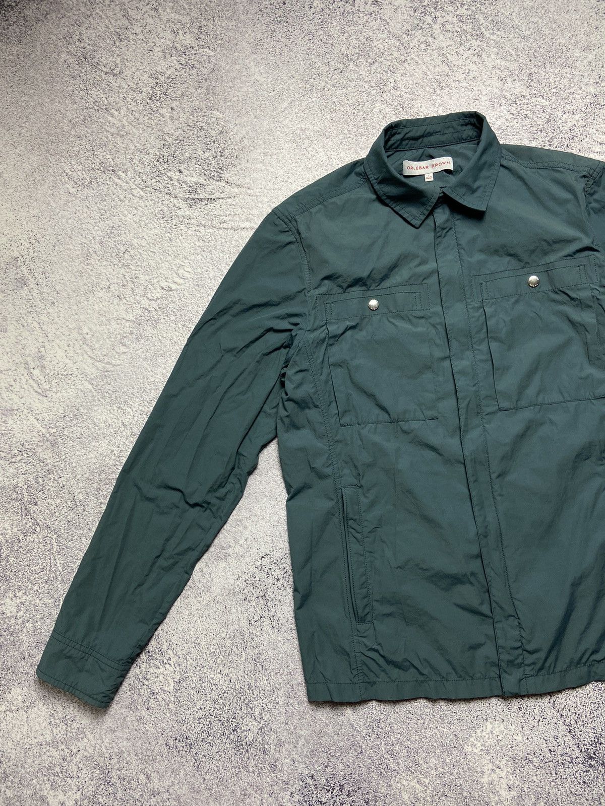 Orlebar Brown Orlebar Brown Metal Jacket Nylon Overshirt Designed Style Size US S / EU 44-46 / 1 - 4 Thumbnail