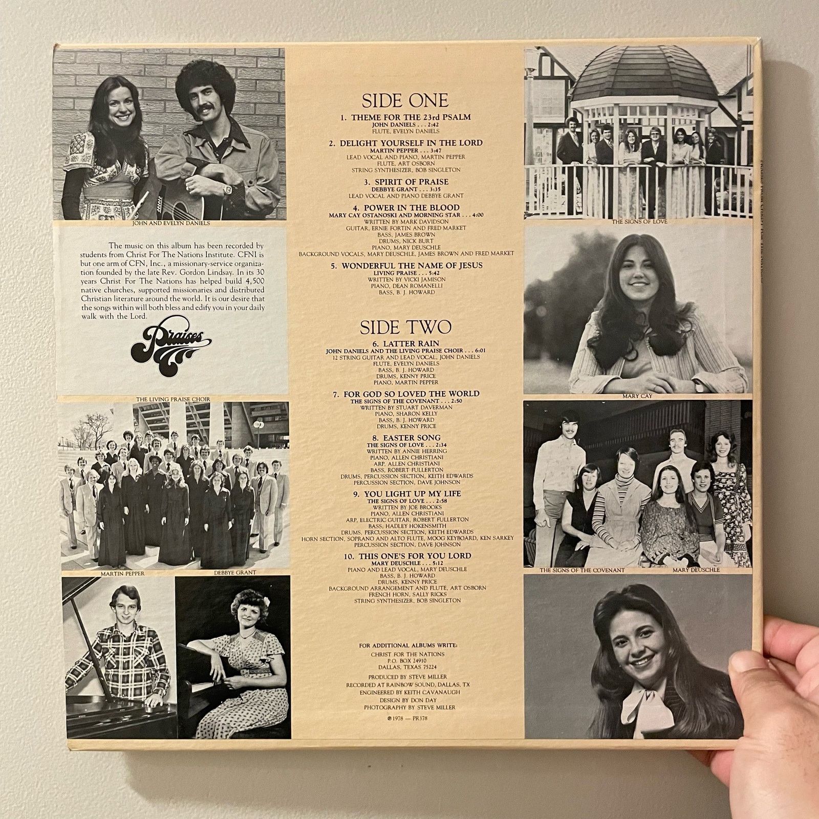 Other Christ For The Nations Institute - Praises LP vinyl record Size ONE SIZE - 2 Thumbnail