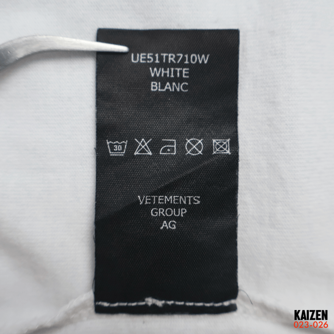 Vetements VETEMENTS - KEEPING UP WITH THE GVASALIAS OVERSIZED TEE Size US XS / EU 42 / 0 - 13 Thumbnail