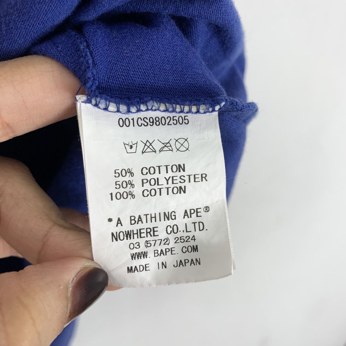 Bape BAPE A Bathing Ape Crop Top Cropped Japanese Brand Tshirt Size L / US 10 / IT 46 - 7 Thumbnail