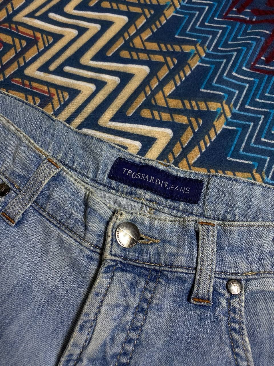 Trussardi × Vintage Trussardi Vintage Classic Jeans Shorts Size US 36 / EU 52 - 5 Thumbnail