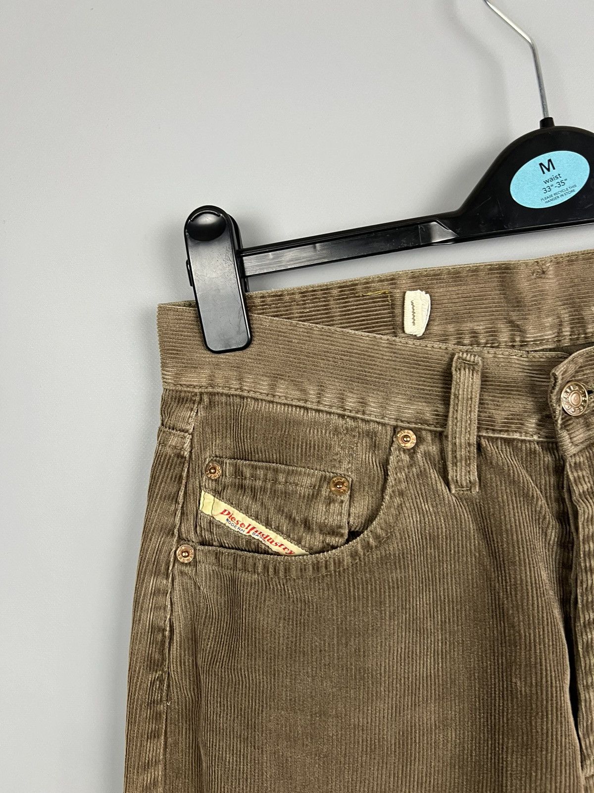 Diesel W31 Vintage Diesel Corduroy Pants Y2k Size US 31 - 6 Thumbnail