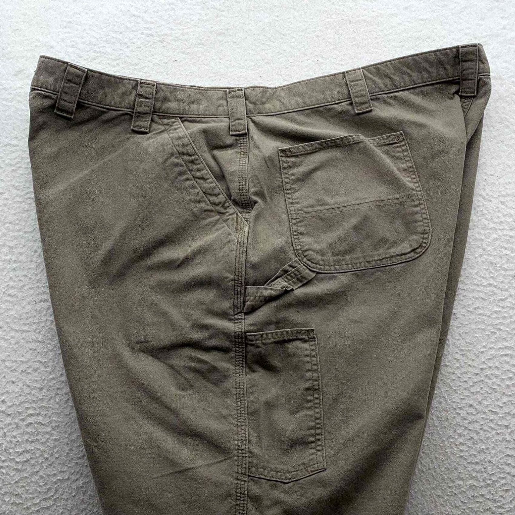 Carhartt Carhartt Shorts Mens 47x10 Utility Pocket High Rise Dad B147 Brown Twill Size US 30 / EU 46 - 4 Thumbnail