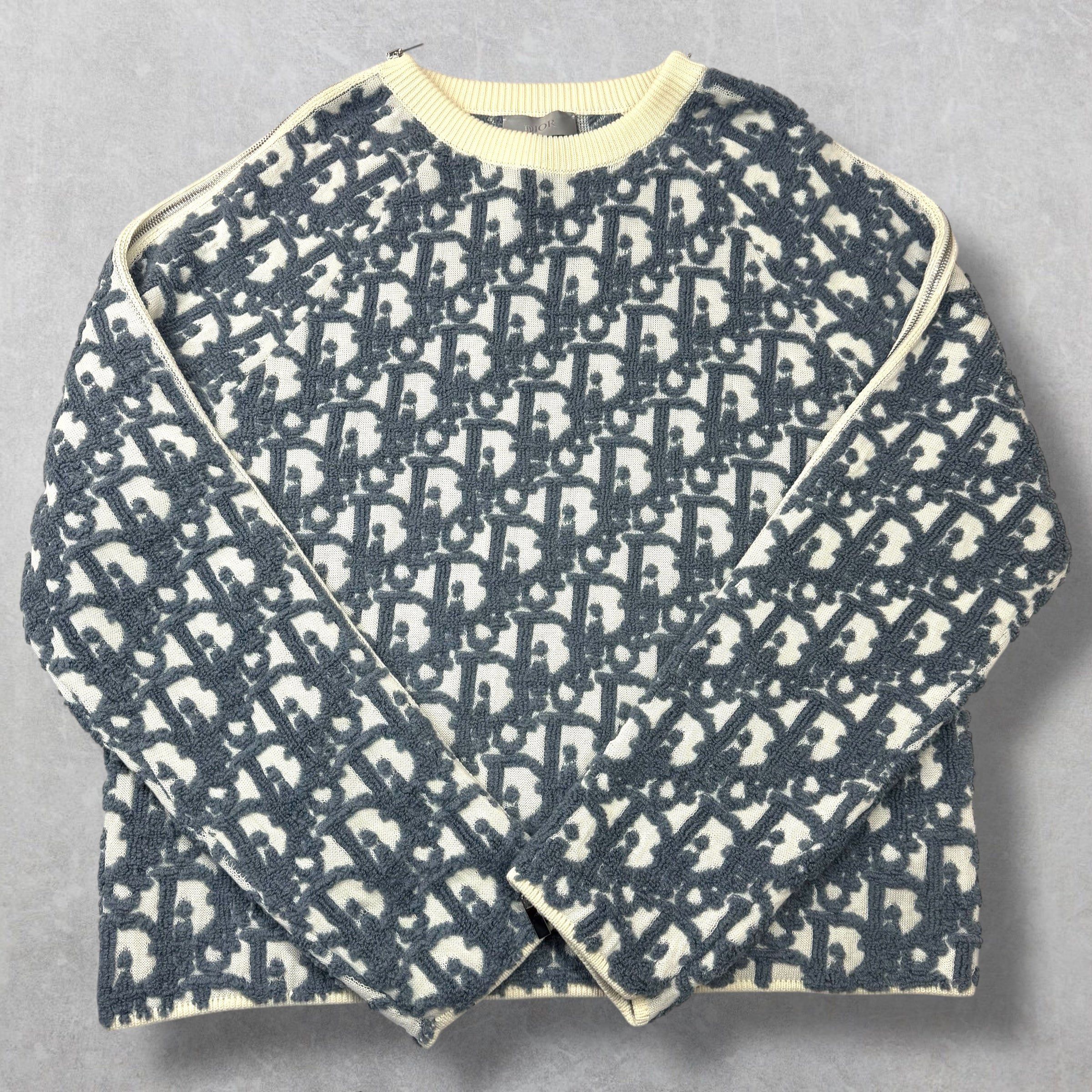 Dior Dior Oblique Zipper Sweater XXXL Size US XXL / EU 58 / 5 - 1 Thumbnail
