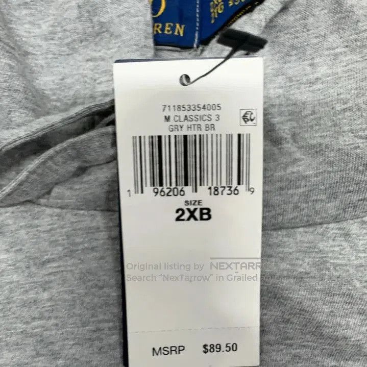 Polo Ralph Lauren Polo Ralph Lauren Bear Print Hooded Long. Size US XXL / EU 58 / 5 - 5 Thumbnail