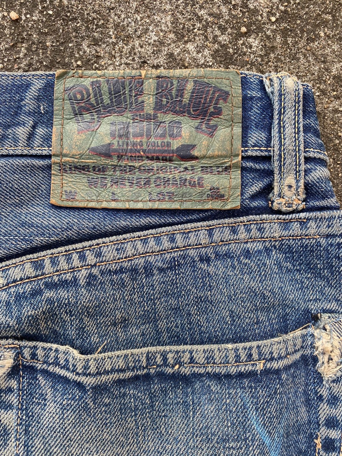 Blue Blue Japan Blue Blue Japan Selvedge Size US 31 - 13 Thumbnail