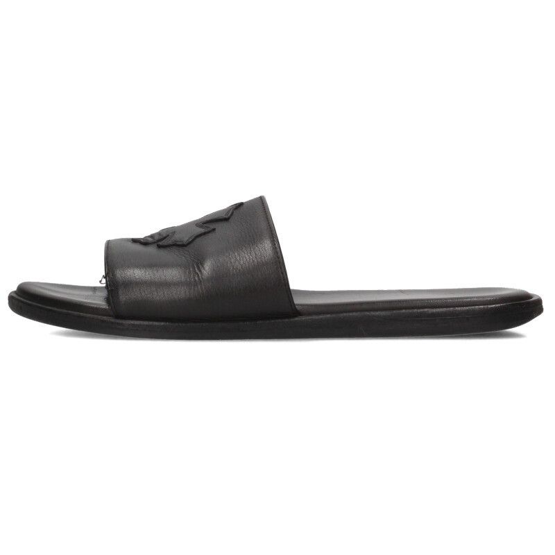 Chrome Hearts Chrome Hearts Plus Leather Slides Size US 9 / EU 42 - 2 Thumbnail