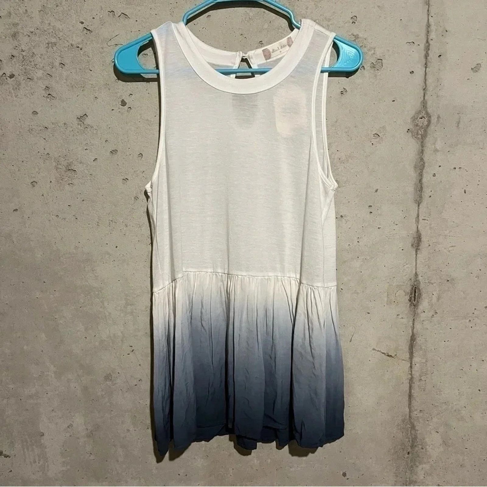 Other Altar'd State NWT White Blue Stormy Weather Tank Top Sz M Size M / US 6-8 / IT 42-44 - 1 Thumbnail