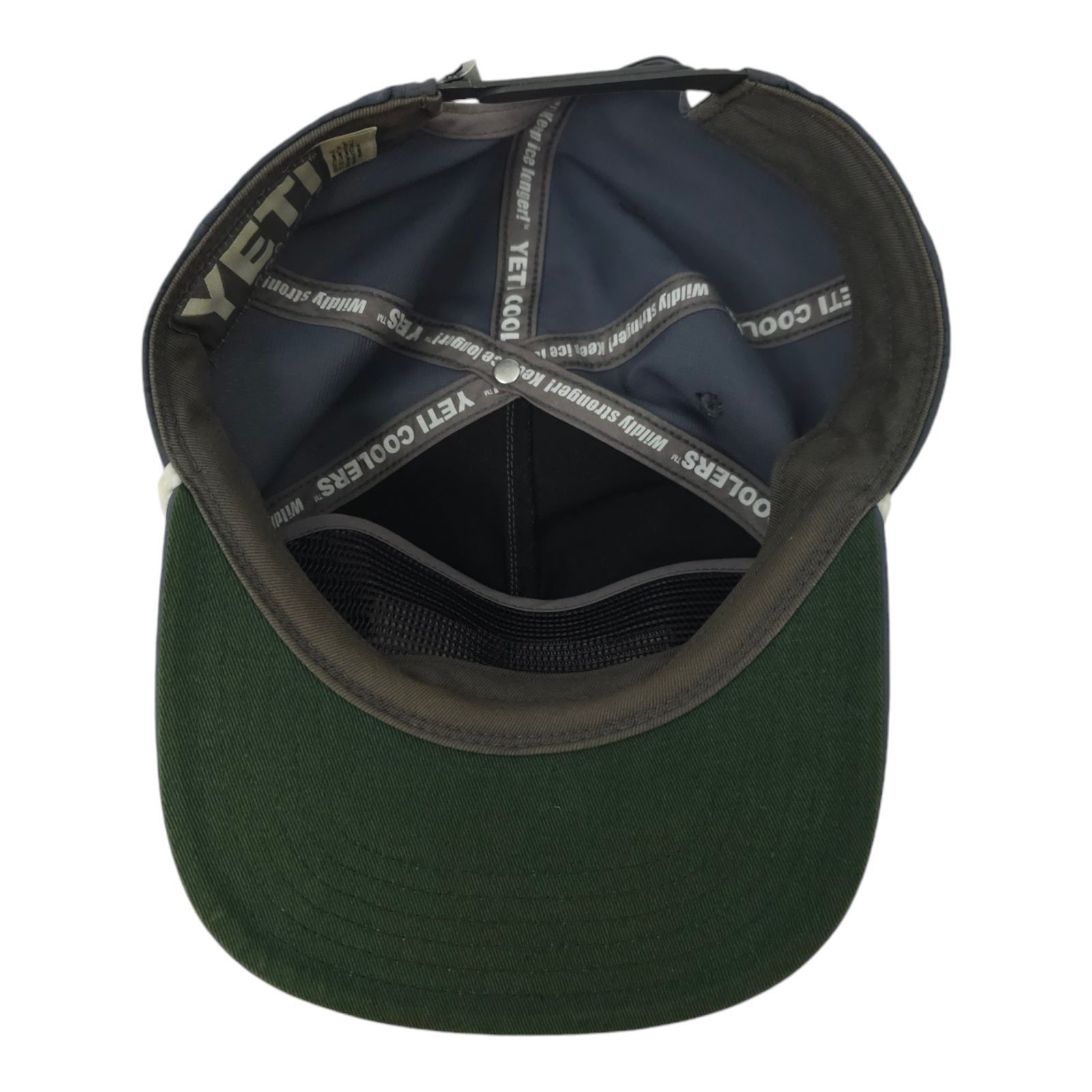 Yeti Yeti Coolers Rope Braid Embroidered Logo Gray Snapback Cap Size ONE SIZE - 7 Thumbnail
