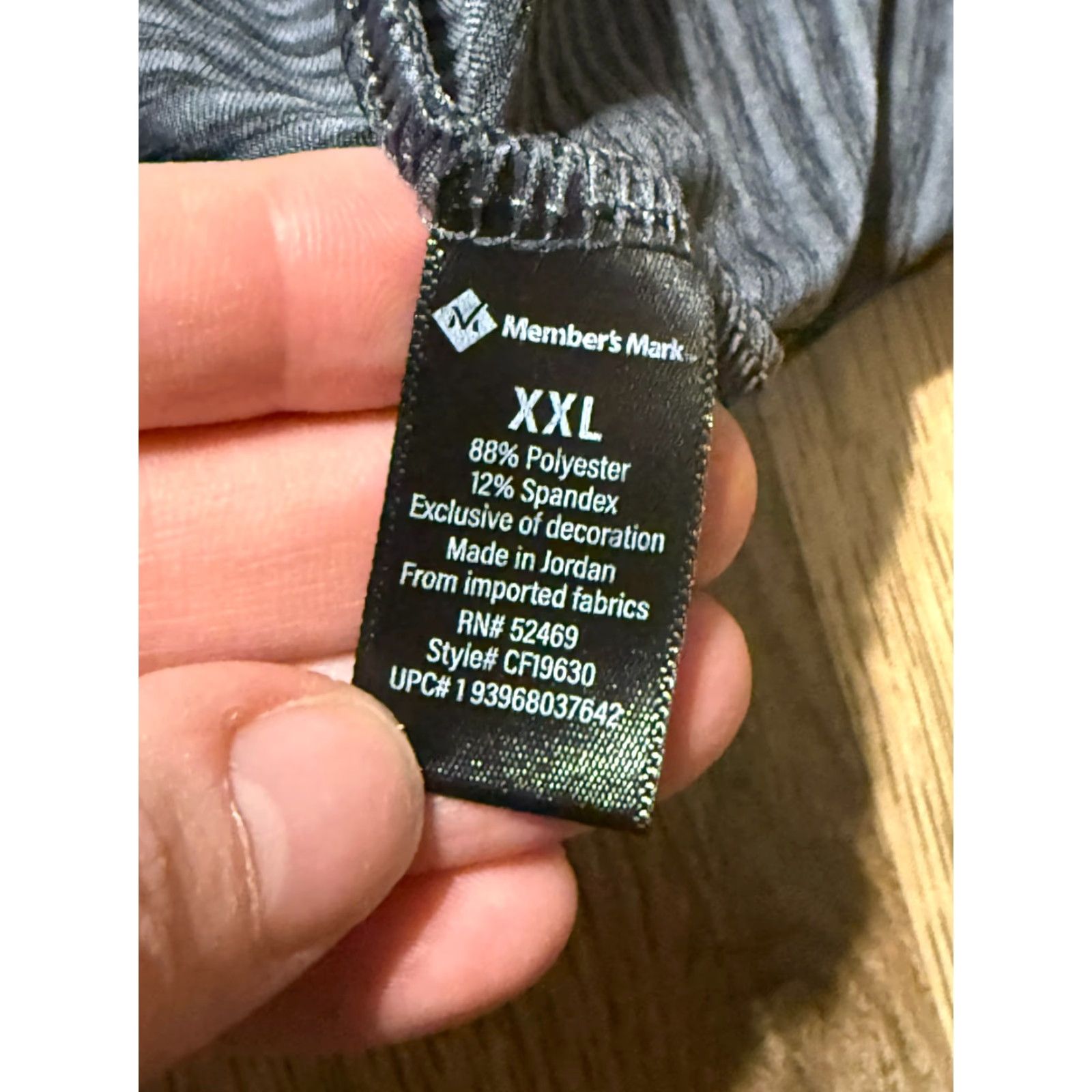Vintage Member's Mark Polo Men XXL Black Short Sleeve Stretch Casual Shirt Size US XXL / EU 58 / 5 - 6 Thumbnail