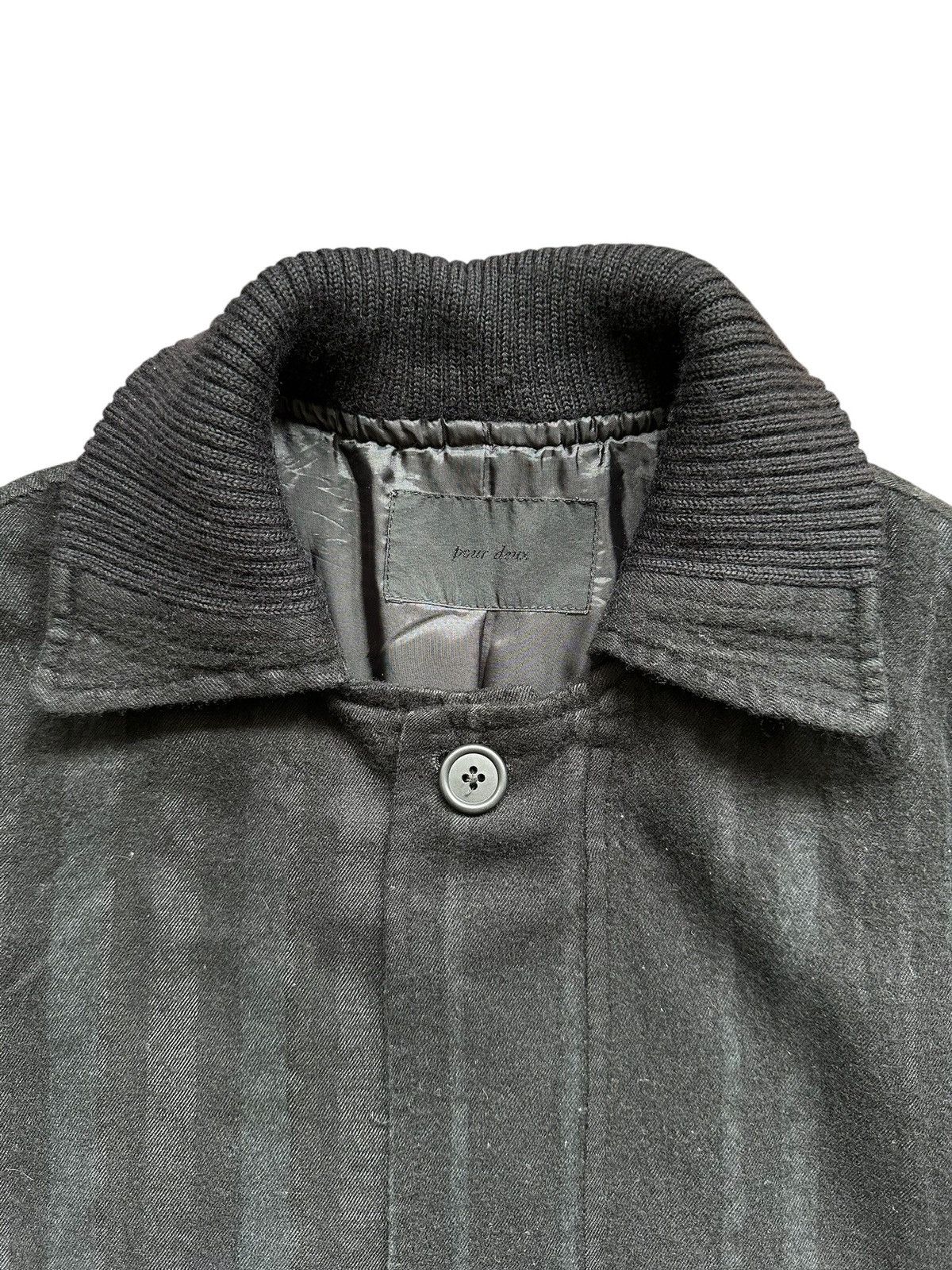 Japanese Brand 90's Pour Deux wool blend avant-garde jacket Size US M / EU 48-50 / 2 - 7 Thumbnail