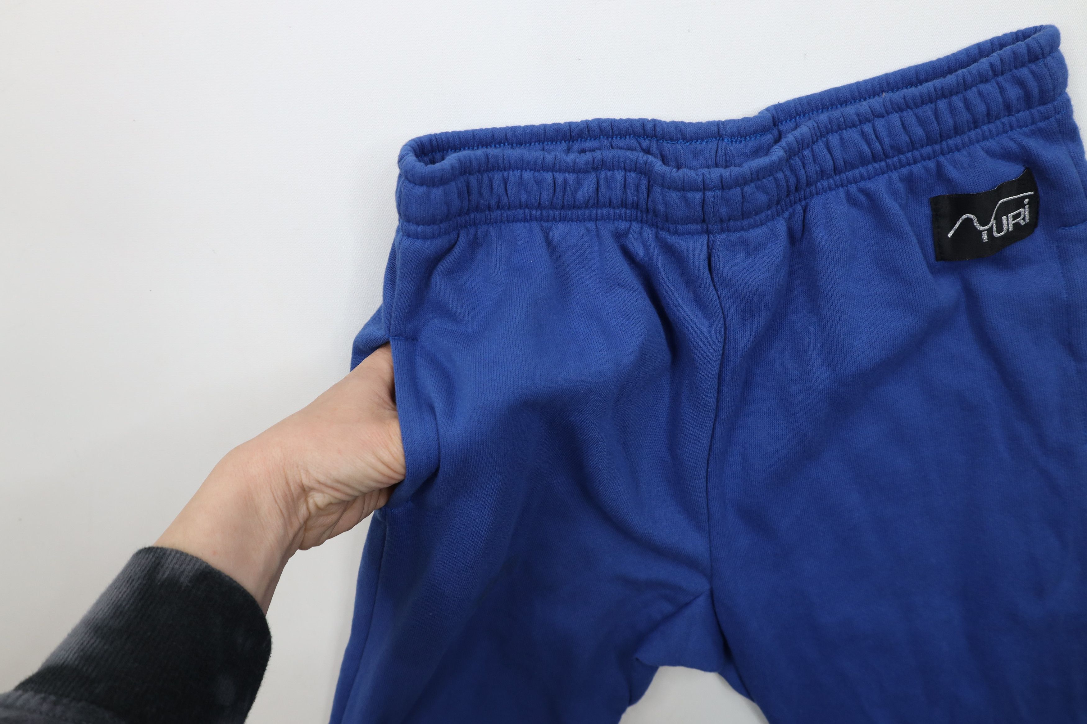 Vintage Vintage 90s Streetwear Gusseted Sweatpants Joggers Blue USA Size US 34 / EU 50 - 7 Thumbnail