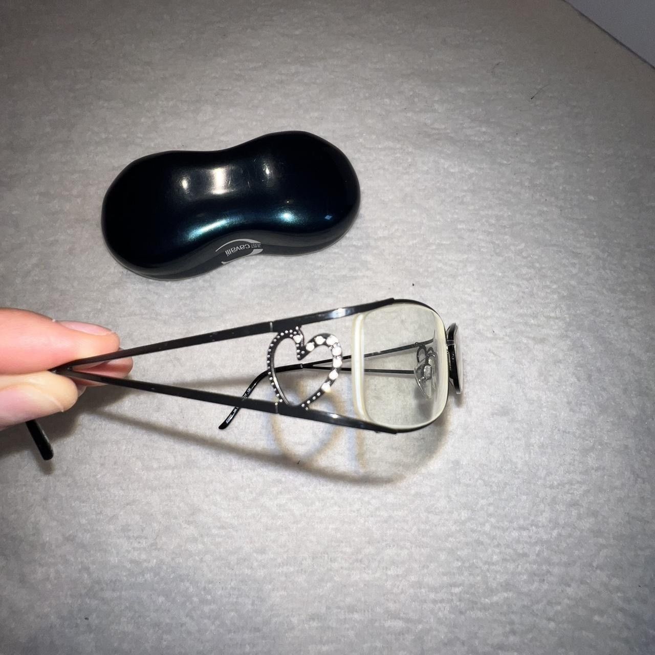 Just Cavalli JUST CAVALLI y2k Optical Glasses w/ Rhinestone Heart Size ONE SIZE - 3 Thumbnail