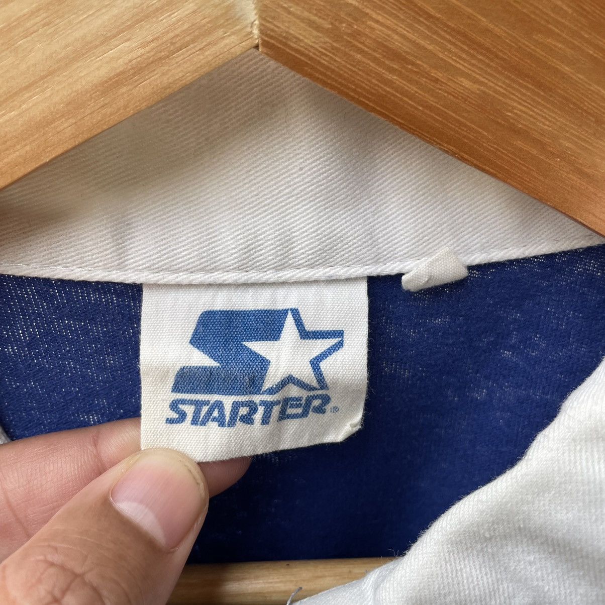 Starter 🔥Vintage Starter Half Zipper Stripe Design Polo Rugby Shirts Size US L / EU 52-54 / 3 - 14 Thumbnail