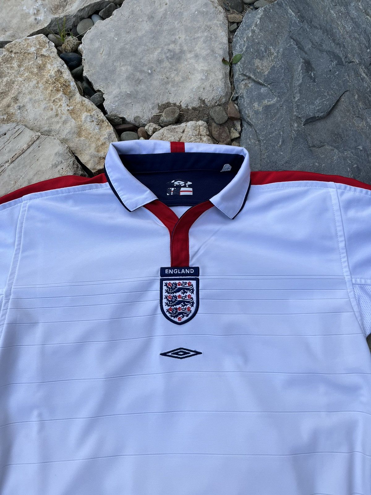 Umbro × Vintage Vintage Umbro England boys reversible soccer jersey y2k tee Size US XS / EU 42 / 0 - 3 Thumbnail