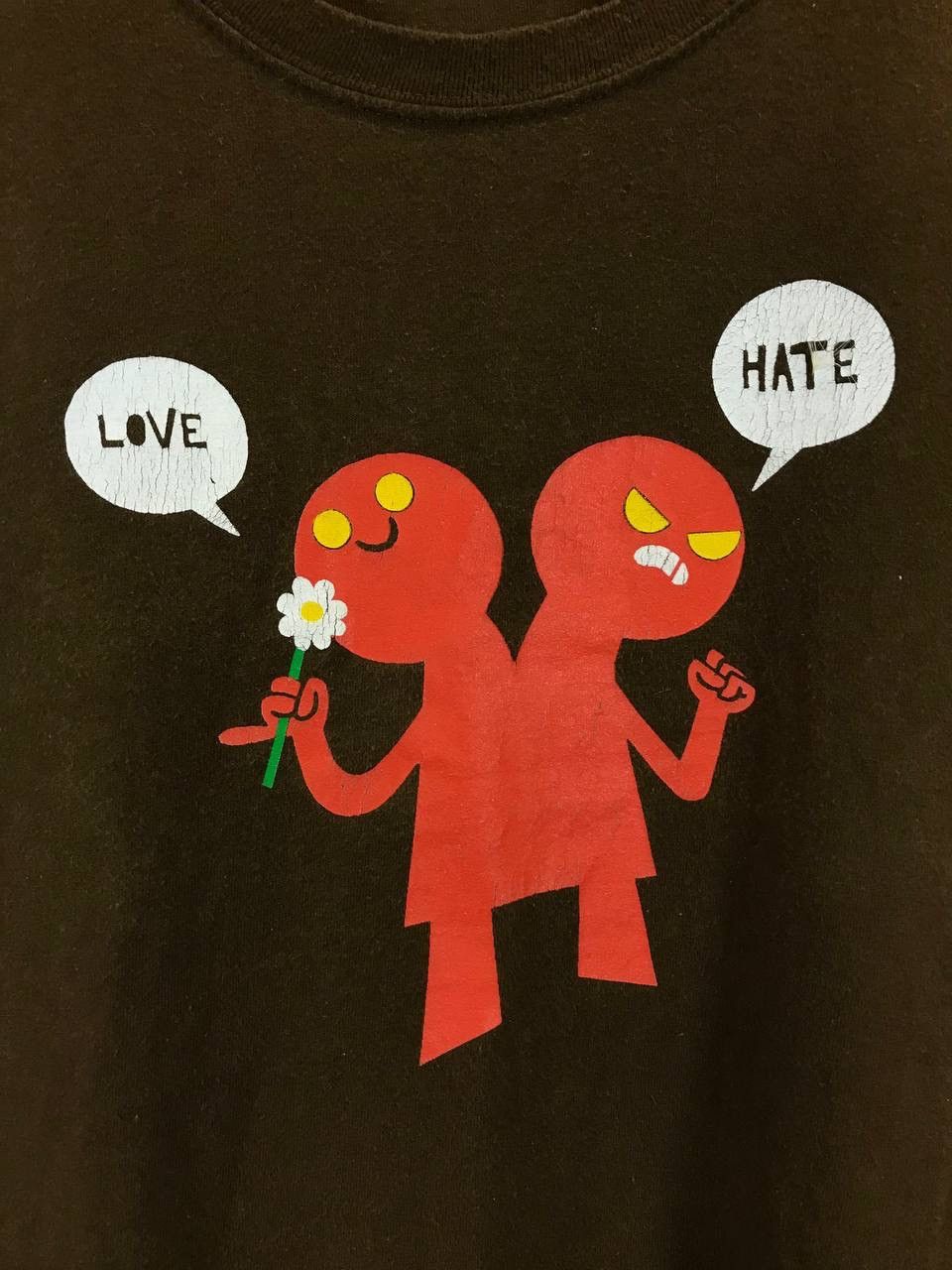 Other Love Hate other vintage tee Size US XL / EU 56 / 4 - 3 Thumbnail