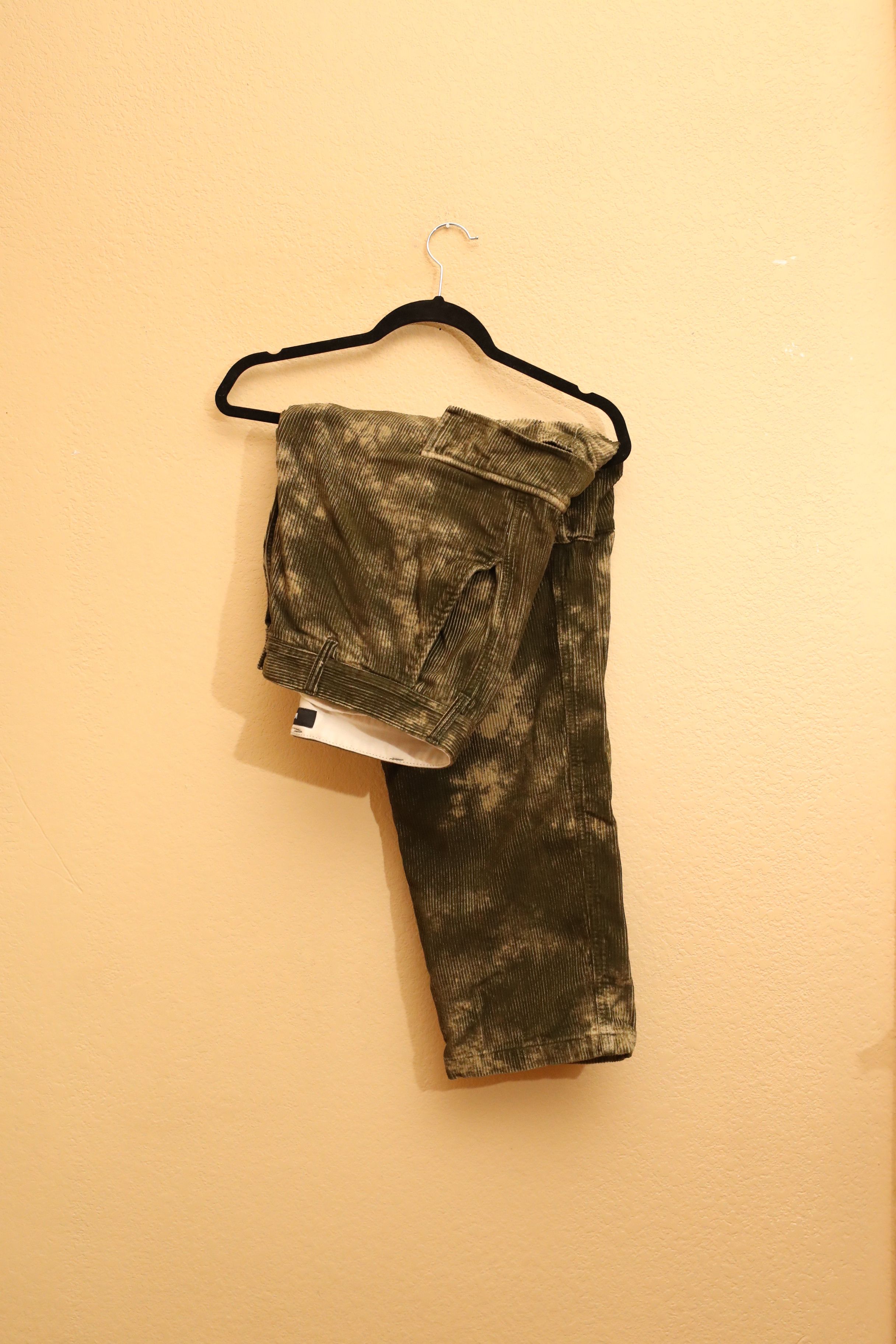 Vans Vans Corduroy Loose Tapered Tie Dye Cargo Pants (32) Size US 32 / EU 48 - 1 Thumbnail