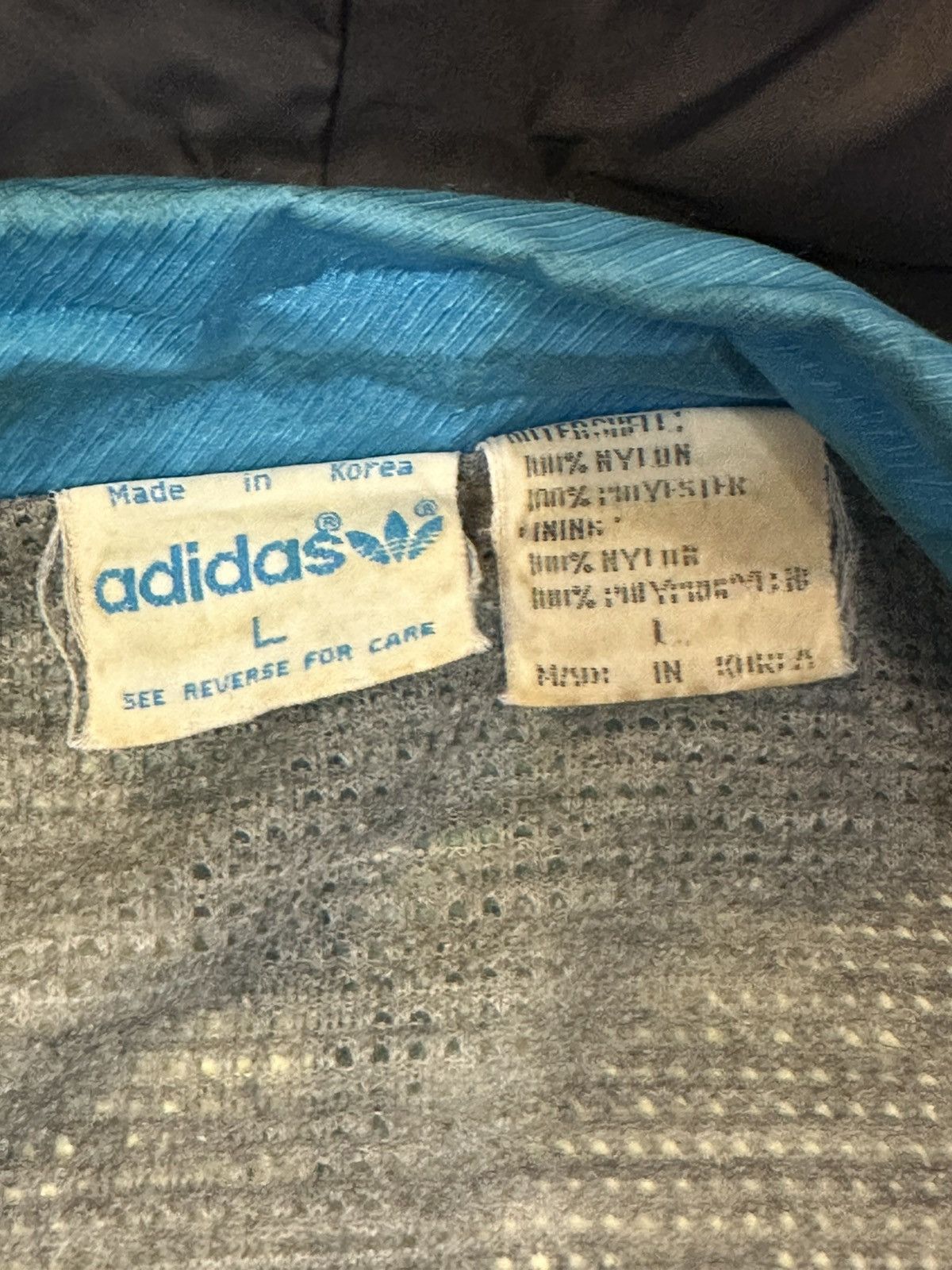 Adidas × Vintage Vintage Adidas windbreaker Size US L / EU 52-54 / 3 - 2 Thumbnail