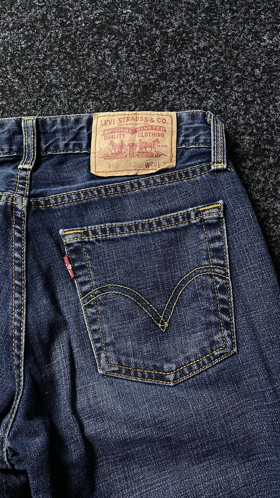 Levi's × Vintage Vintage 545 Flared Levi's Y2K Jeans Japanese style Size 28" / US 6 / IT 42 - 15 Thumbnail