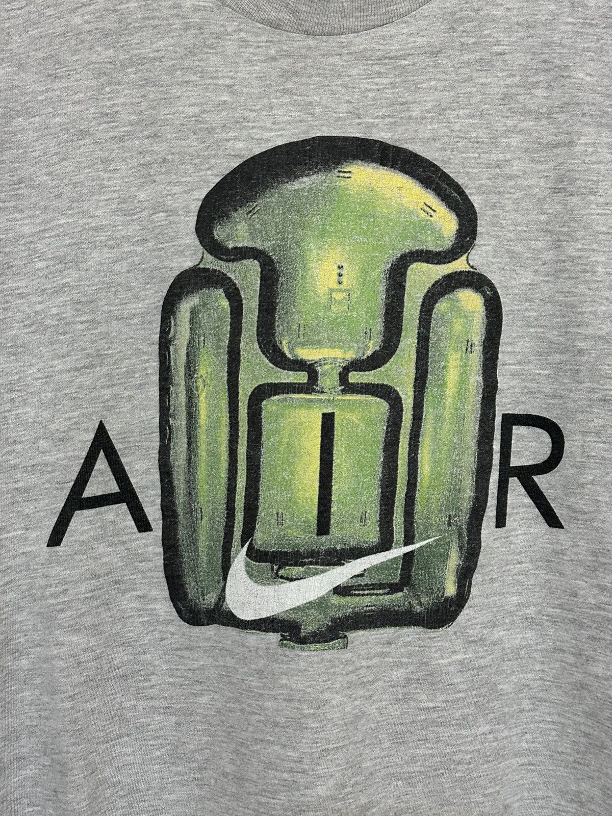 Nike × Vintage 90s Nike Air max 95 T-shirt Size US M / EU 48-50 / 2 - 4 Thumbnail