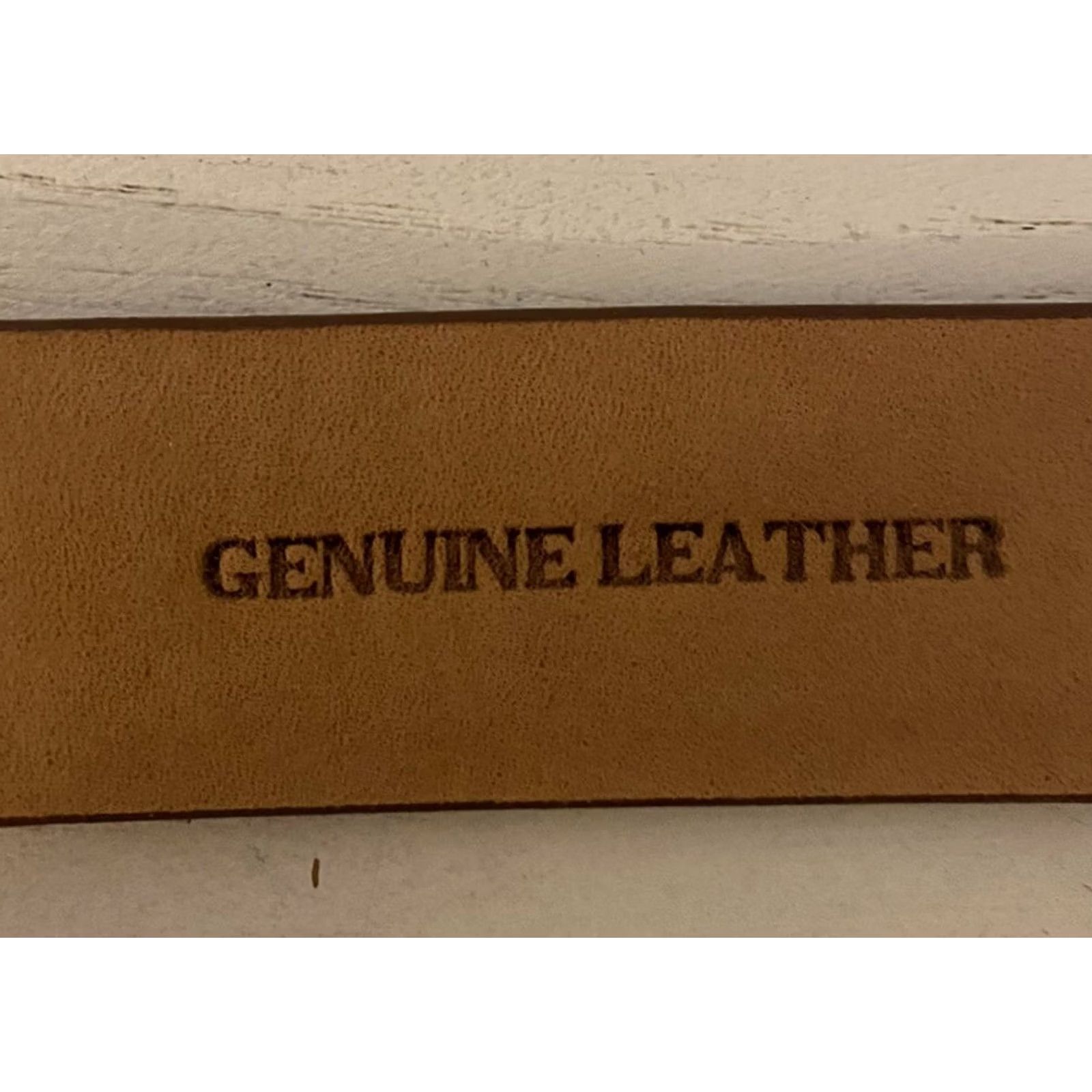 Vintage The World Collection Belt Chain Leather Buckle Genuine Leather Small Brown Womens C101BT00 S Size ONE SIZE - 6 Thumbnail