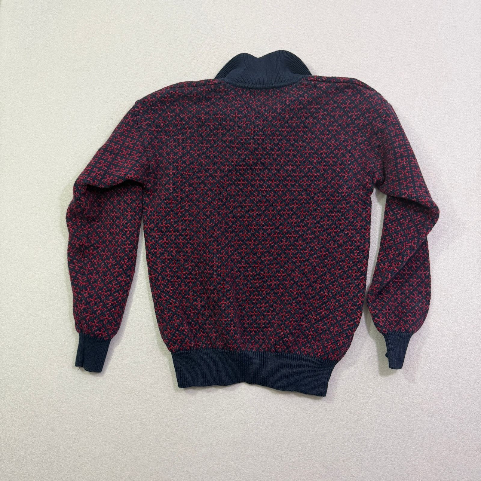 Pendleton Pendleton Collared Sweater Men's Medium Red Blue Geometric Size US M / EU 48-50 / 2 - 7 Thumbnail
