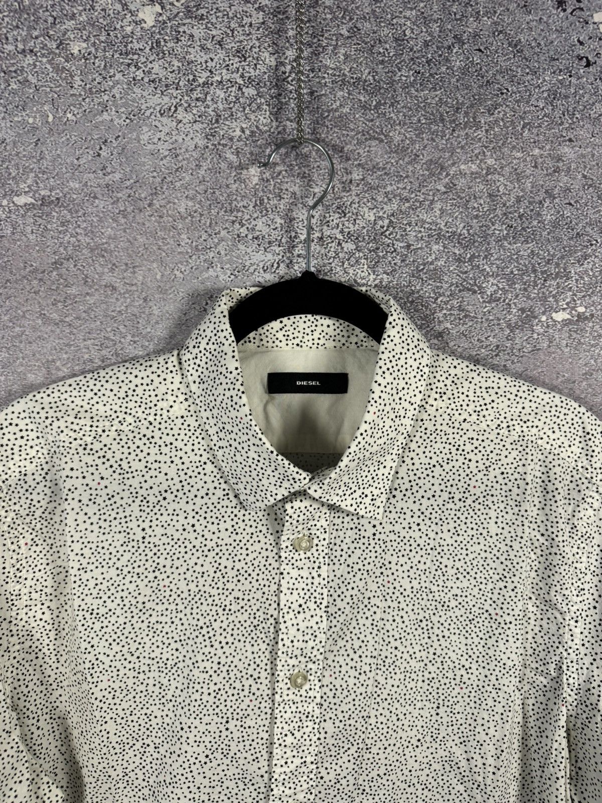 Diesel × Vintage Diesel Star Printer Shortsleeve Shirt Vintage XL size Size US XL / EU 56 / 4 - 4 Thumbnail